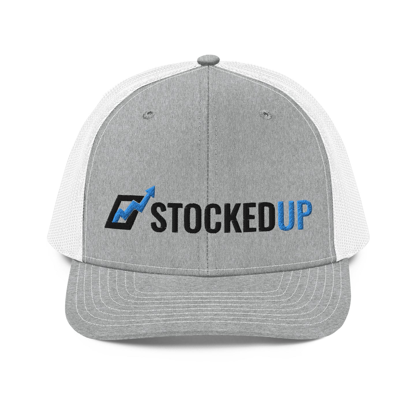 StockedUp Trucker Snapback (Grey/White)